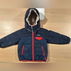Patagonia Kids Jacket - Navy and Red